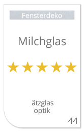 Angebot erstellen für den Druck auf Milchglasfolie