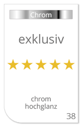 Angebot erstellen für den Druck von Chrom Aufkleber