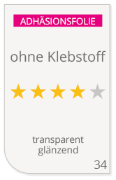 Angebot erstellen für den Druck von innenklebende Aufkleber mit partieller Hinterlegung ohne Klebstoff