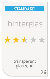 Angebot erstellen für den Druck von Standard innenklebende Aufkleber mit partieller Hinterlegung