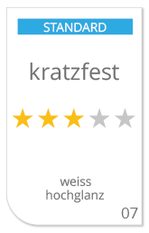 Angebot erstellen für den Druck von Standard weiss Aufkleber im Set mit Schutzlaminat