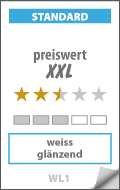 Angebot erstellen für den Druck von XXL Aufklebern mit weisser Folie