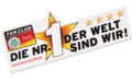 Aufkleber Freiform Weiss