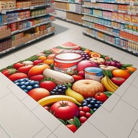 Bodendekor Aufkleber Früchte am Boden