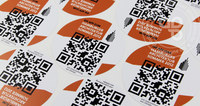 QR-Code Aufkleber