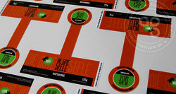Sticker in Freiform