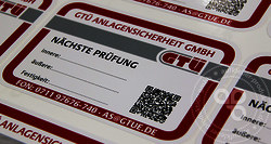 Sticker mit individuellem QR-Code Sticker mit individuellem QR-Code