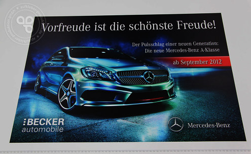 Eckige Aufkleber drucken 